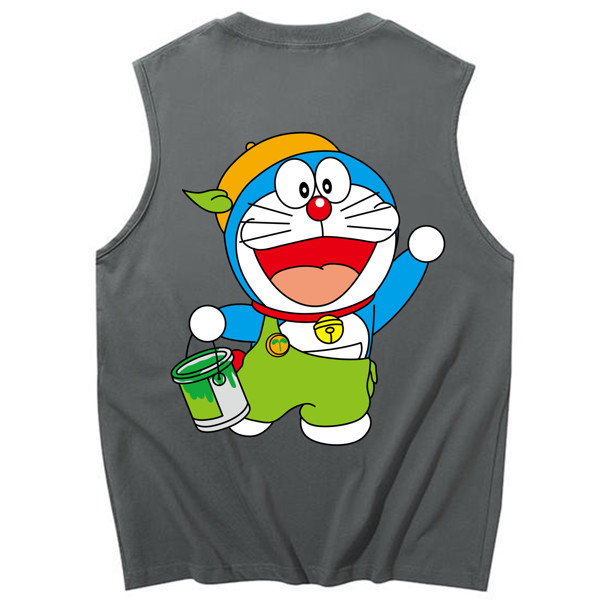 （画像用） ドラえもん Doraemon コットン100％タンクトップ（背面プリント）